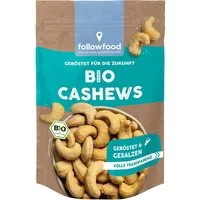 followfood followfood Bio-Cashewkerne, geröstet und gesalzen, 150 g – Produktbild 1 von 1