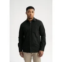 MELA Twill Hemd ASHUTOSH | von MELA | Fairtrade & GOTS zertifiziert, Schwarz, – Produktbild 1 von 1