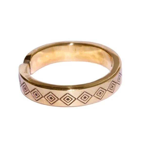 Schönes aus Indochina Schönes aus Indochina Upcycling Ring Messing – Produktbild 2 von 7