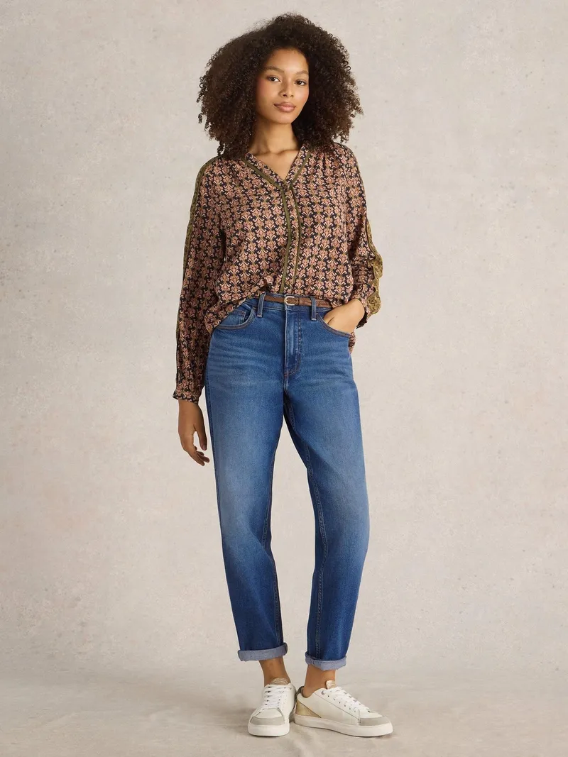 White Stuff Weekend Jeans Freya - 42/R, Mittel denim, – Produktbild 2 von 4