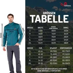 Woolona Woolona Merino Jacke - BORNOVA - 100% Merinowolle – Produktbild 1 von 1