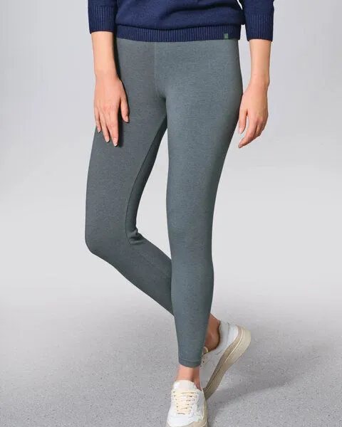 HempAge HempAge Wärmende Leggins Hanf/Biobaumwolle/Yak, Titan (grau), – Produktbild 1 von 3