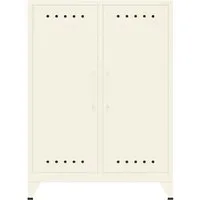 Bisley BISLEY Sideboard "Fern" 2 Fachböden, B80xT40xH110cm, verkehrsweiß – Produktbild 1 von 1