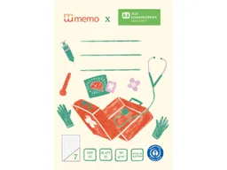 Memo memo x SOS-Kinderdörfer weltweit Schulheft DIN A5, 16 Blatt, Lin. 7 – Produktbild 1 von 1