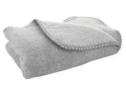 Richter Textilien Richter Textilien Babydecke Bio-Baumwolle Melange titan Maße 75 x 100 cm – Produktbild 1 von 1