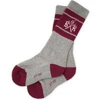 Band of Rascals Band of Rascals Sport Socks, Grey-bordeaux, – Produktbild 1 von 1