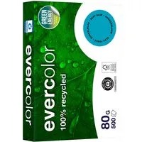 Clairefontaine 500 Blatt Clairfontaine Farbiges Recycling-Kopierpapier 'Evercolor' Dunkelblau, 80g, DIN A – Produktbild 1 von 1