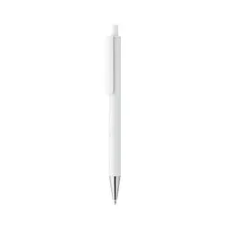 XD Collection Amisk Stift aus RCS-zertifiziert recyceltem Aluminium, weiß, Weiß, – Produktbild 1 von 1