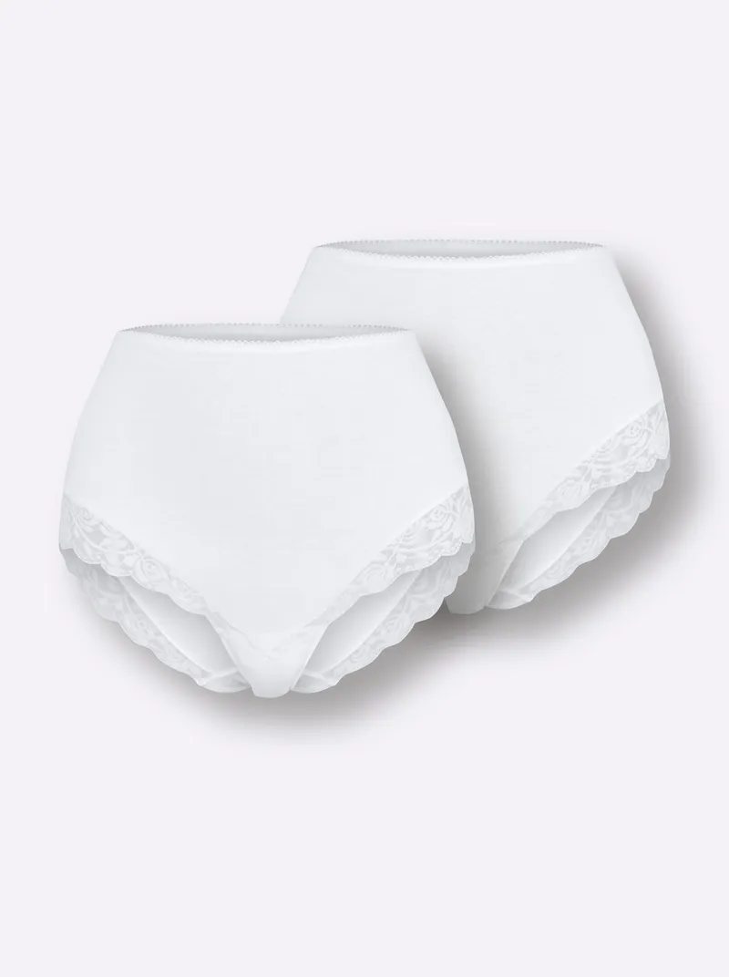 wäschepur Taillenslip weiß, Weiß, – Produktbild 1 von 3