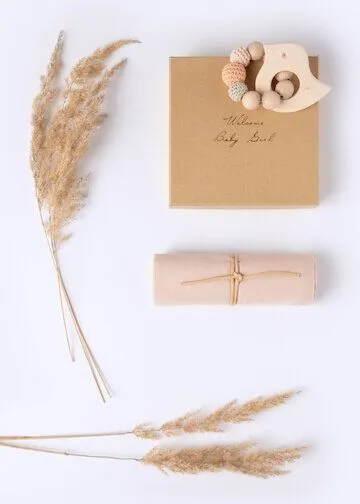 NoniKids Berlin NoniKids Berlin NoniKids Geschenkebox *Petit Animals* peach I GOTS & Bio – Produktbild 8 von 8