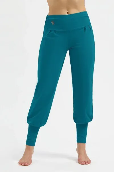 Urban Goddess Urban Goddess Yoga Hose Dakini, Riverstone (petrolblau), – Produktbild 1 von 4
