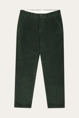 KnowledgeCotton Apparel KnowledgeCotton Apparel Herren vegan Hose Corduroy Chuck Regular Forrest Night Green – Produktbild 1 von 1