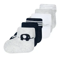 Ewers Ewers Socken Newborn Socken GOTS Elefant (6-Paar) – Produktbild 1 von 1