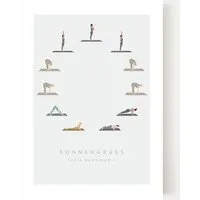 Yagom Yagom Poster Sonnengruß – Produktbild 1 von 1