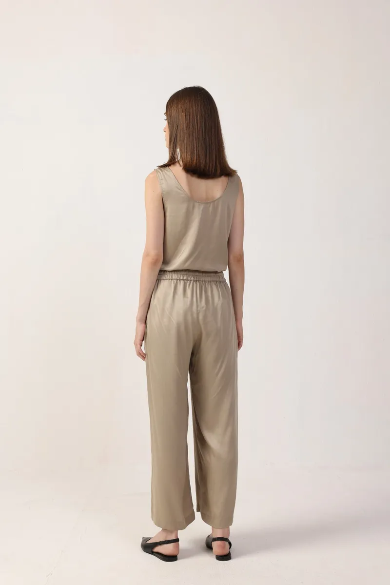 Neu Nomads Neu Nomads Damen vegan Hose Cropped Giada Stone, Beige, – Produktbild 1 von 2