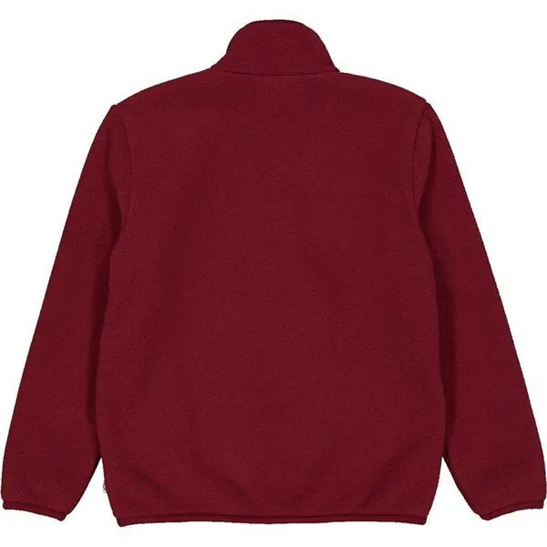 Fred's World by Green Cotton Fred's World by Green Cotton Fleecejacke, Weinrot, – Produktbild 3 von 4