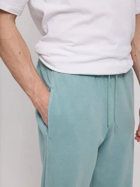 Mazine Mazine Genderless Sweatpants Natural Dye - aus Bio-Baumwolle, Turquoise (blau), – Produktbild 3 von 3