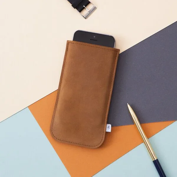 ELEKTROPULLI ELEKTROPULLI Handyhülle für dein iPhone 6-8 ohne Bumper, Braun, – Produktbild 1 von 4