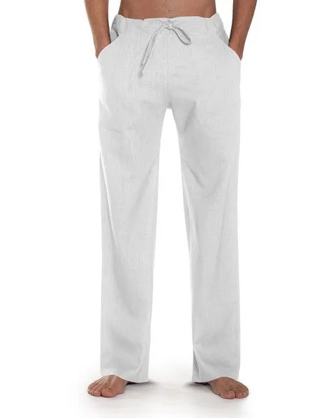 SCHAZAD Leinenhose Essential Slim von SCHAZAD, Weiß, – Produktbild 1 von 3