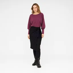 WiDDA berlin WiDDA berlin Longsleeve AVA Beere aus Bio-Baumwolle – Produktbild 1 von 1