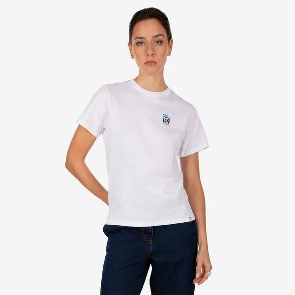 Iriedaily Iriedaily Square Flowers T-Shirt, Weiß, – Produktbild 4 von 4