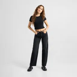DAWN Relaxed Fit Jeanshose Modell: Ash – Produktbild 1 von 1