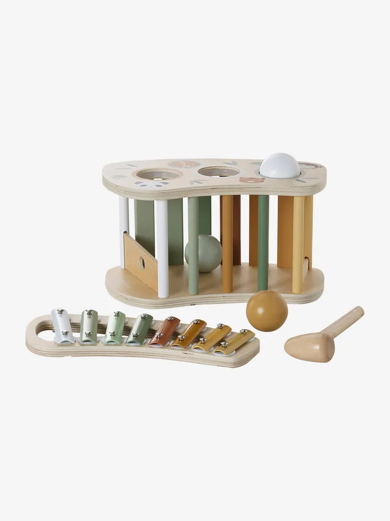 Vertbaudet Vertbaudet Kinder Xylophon, Gelb, – Produktbild 1 von 3