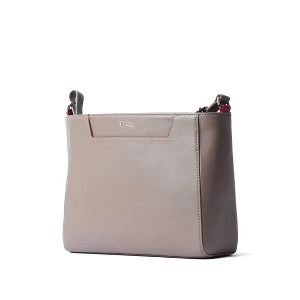 Vargu Vargu Leder-Umhängetasche Sandrin 1, Taupe, – Produktbild 2 von 4