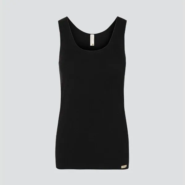 comazo|earth comazo|earth Fairtrade Unterhemd Achselträger | GOTS zertifiziert, Schwarz, – Produktbild 4 von 4