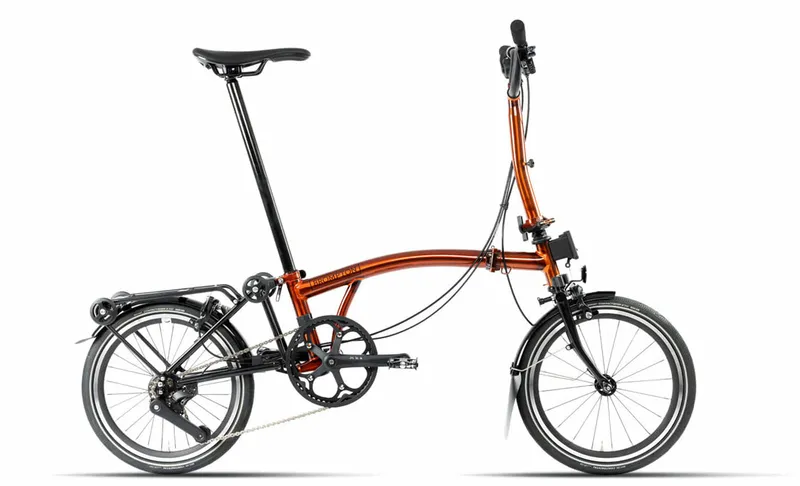 Brompton Brompton P-Line Explore - Typ H - 16 Zoll 12K Faltrad, Rot, – Produktbild 1 von 1