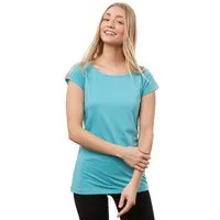 FellHerz FellHerz Damen T-Shirt Bio & Fair & Vegan, Blau, – Produktbild 1 von 2