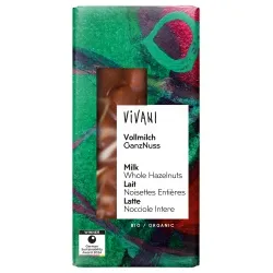 Vivani Vollmilchschokolade mit ganzen Haselnüssen – Produktbild 1 von 1