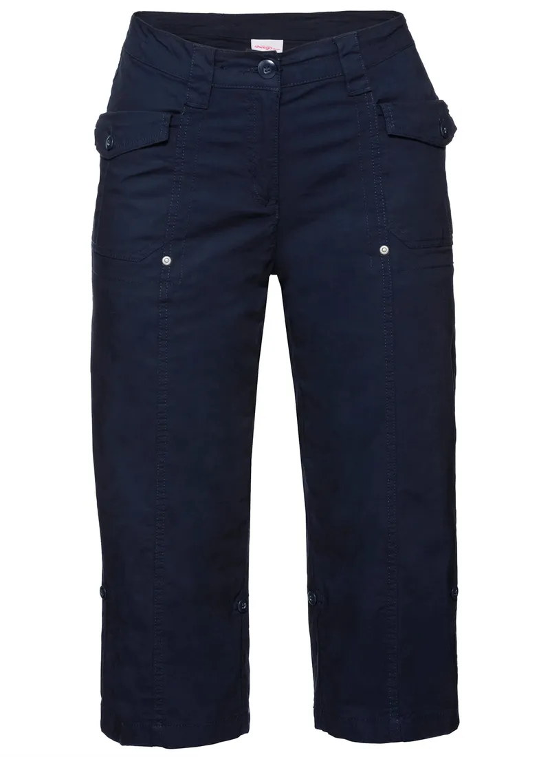 sheego 3/4-Hose marine, Marine, – Produktbild 1 von 2