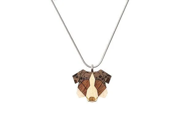 BeWooden BeWooden Halskette Australian Shepherd – Produktbild 3 von 3