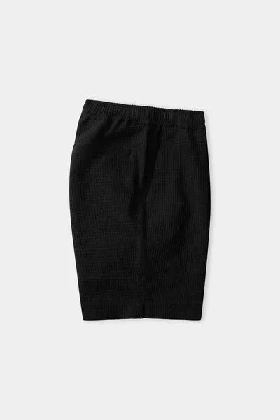 About Companions About Companions Shorts JIM aus Bio-Baumwollcrepe, Schwarz (eco crepe black), – Produktbild 4 von 4