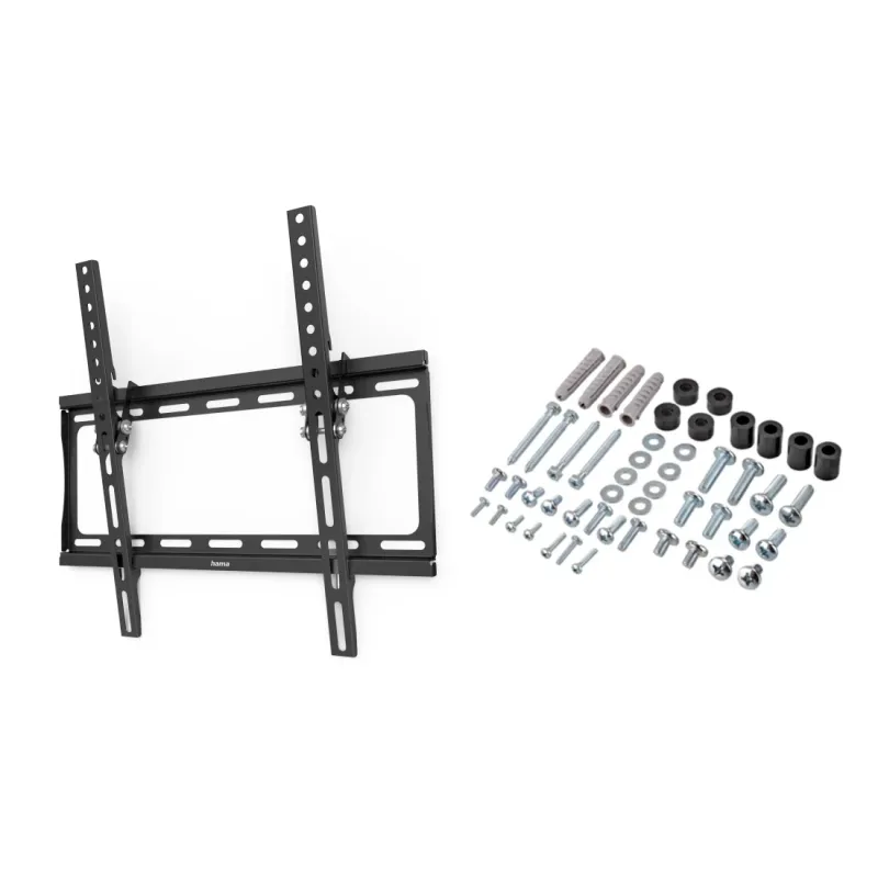 Hama "TV-Wandhalterung TILT, neigbar, 191 cm (75""), bis 35 kg, Schwarz (00220915) TV-Wandhalterung" – Produktbild 5 von 5