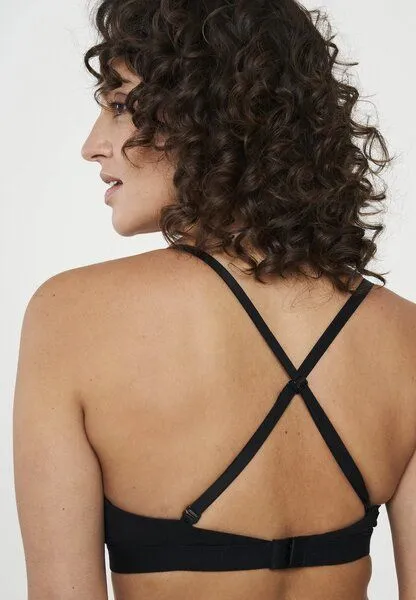 recolution Bra aus Baumwoll (Bio) Mix | IBERIS recolution, Schwarz, – Produktbild 4 von 4