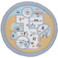 Mama Poppins Germany Mama Poppins Germany Runde Krabbeldecke | Deutschland spielerisch entdecken aus 100% Bio Baumwolle. – Produktbild 1 von 1