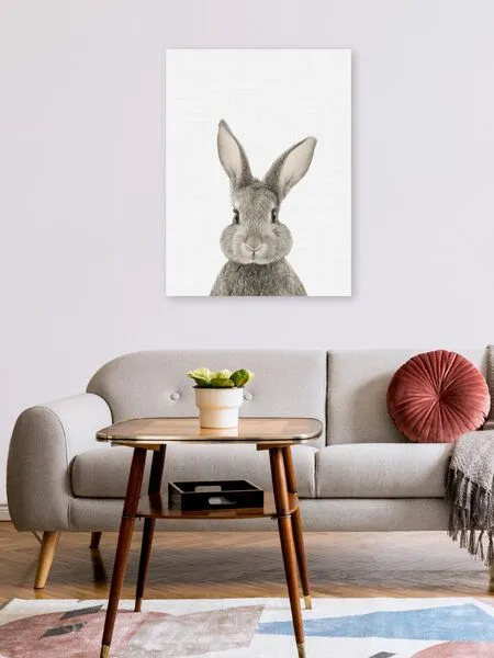 Photocircle Photocircle Poster / Leinwandbild - Rabbit – Produktbild 2 von 4