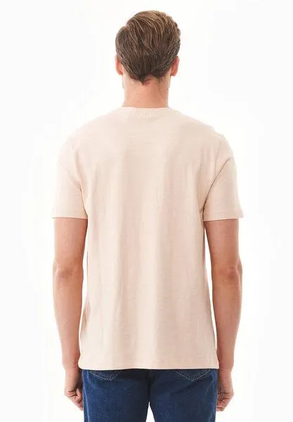 ORGANICATION ORGANICATION Basic T-Shirt aus Bio-Baumwolle, Abby stone, – Produktbild 4 von 4