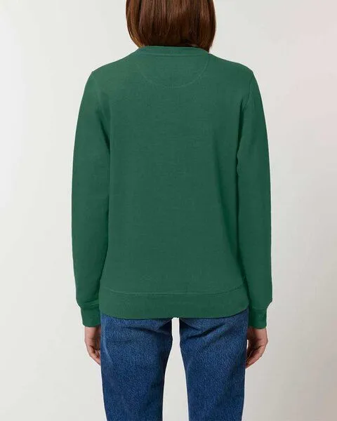 YTWOO YTWOO Unisex Sweatshirt | fairtrade & ökologisch, Grün (dunkel), – Produktbild 4 von 4
