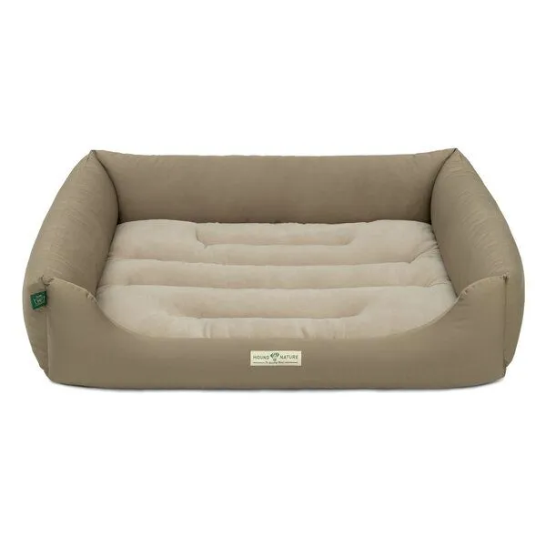 HOUND & NATURE HOUND & NATURE Öko Hundebett LUZERN, Taupe, – Produktbild 1 von 7