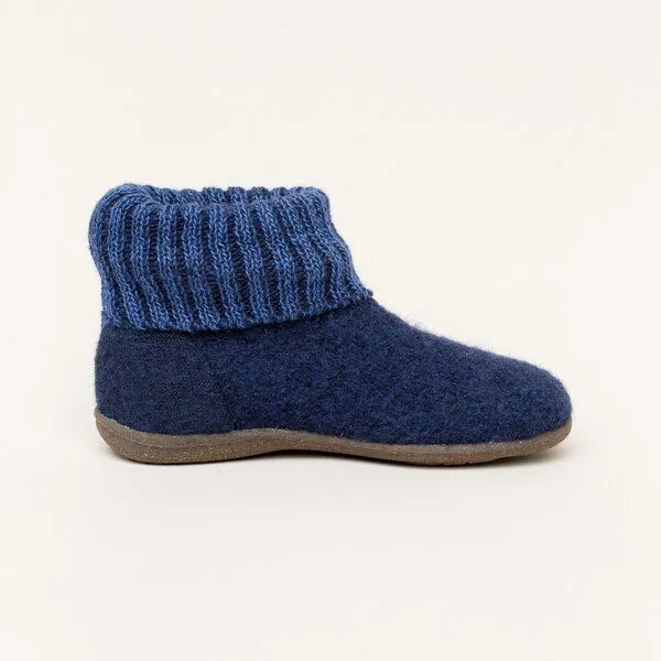 Gottstein Gottstein Kinder Hüttenschuh Alpine Boot RU für Jungen & Mädchen, Jeansblau, – Produktbild 2 von 4