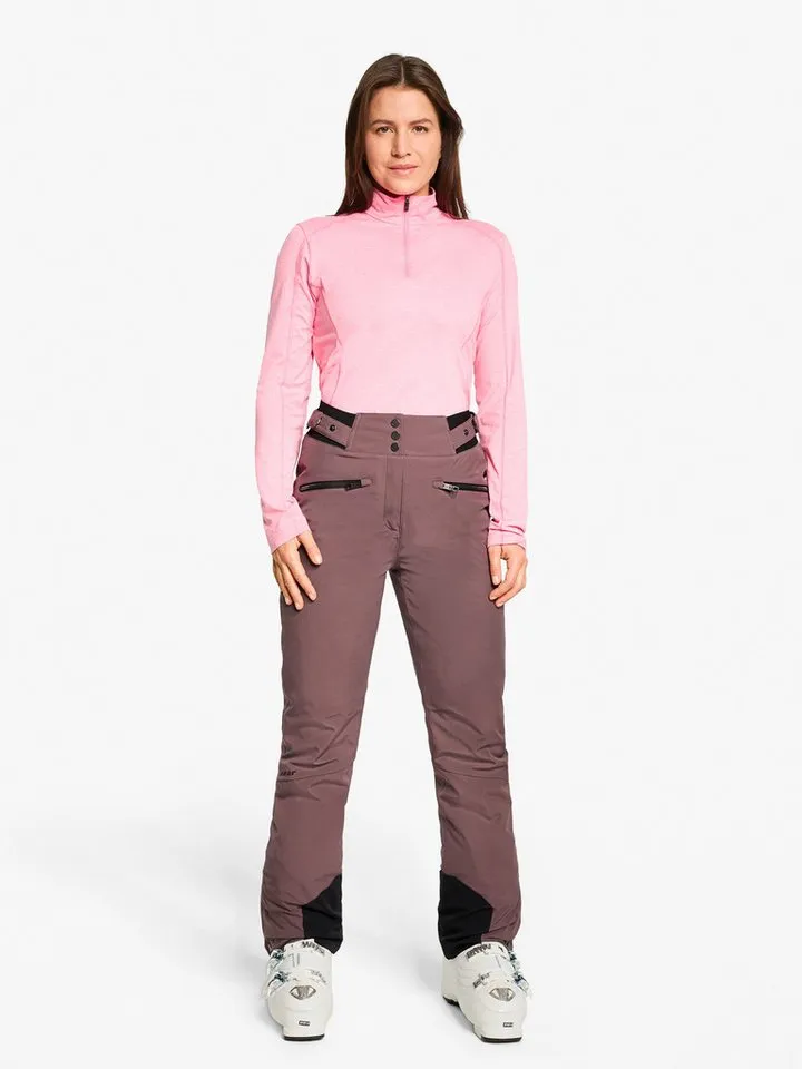 Ziener Ziener Skihose TILLA-Z AQUASHIELD® DAMEN Slim Fit, wasser- u. winddicht, atmungsaktiv, warm durch PrimaLoft®, Lila, – Produktbild 4 von 4