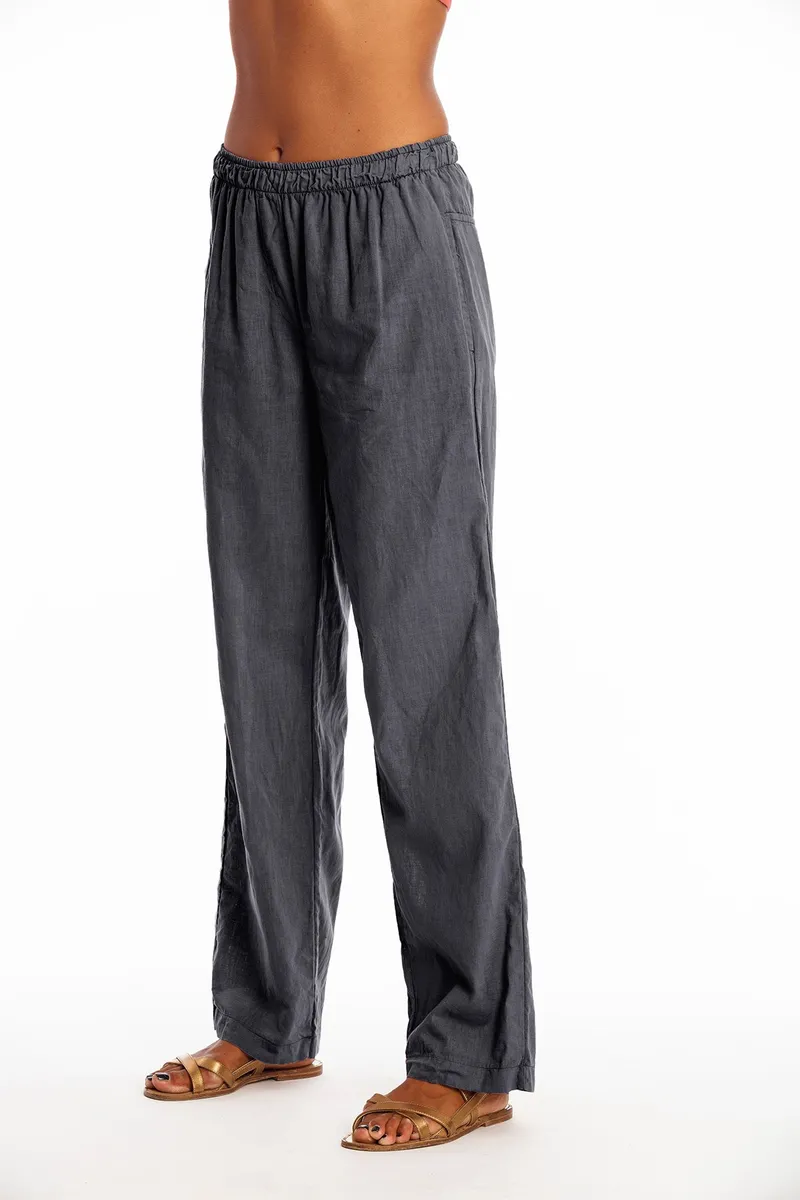 RAVENS VIEW IBIZA RAVENS VIEW IBIZA Damen vegan Hose Oregon Lava Blau, Dunkelblau, – Produktbild 2 von 2