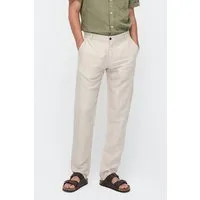 Kuyichi Kuyichi Herren vegan Hose Darren Solid Oatmeal Natural – Produktbild 1 von 1