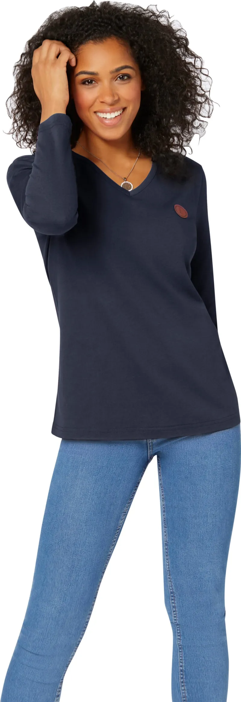Witt Langarmshirt marine, Marine, – Produktbild 2 von 2