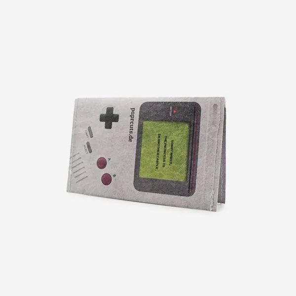paprcuts paprcuts RFID Kartenhalter, Game boy (grau), – Produktbild 1 von 3