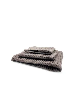 thies thies unisex vegan Washi Matou Waffelhandtuch Neri Braun – Produktbild 1 von 1