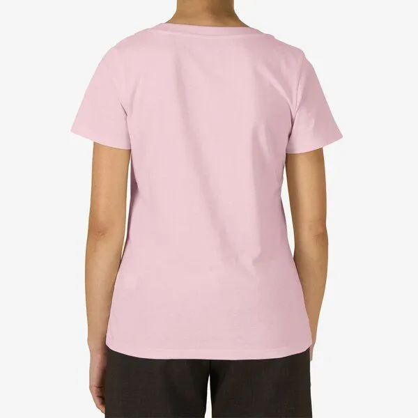 YTWOO YTWOO Mid-Light Damen T-Shirt Slim Fit, Cotton pink, – Produktbild 3 von 3